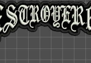 Destroyer 666 Embroidered Patch