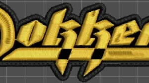 Dokken Embroidered Patch