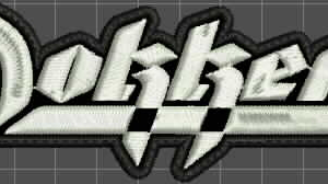 Dokken Embroidered Patch - Image 3