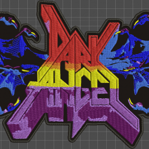 Dark Angel Embroidered Patch