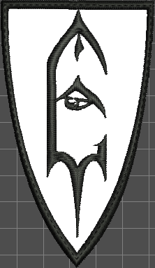 Emperor Embroidered Patch - Image 2