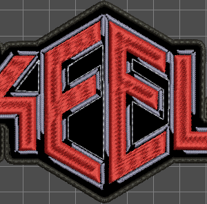KEEL Embroidered Patch
