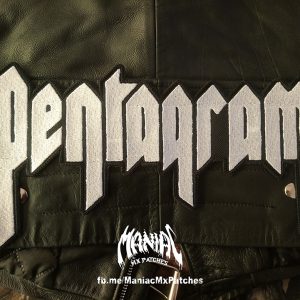 Pentagram Embroidered Patch