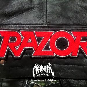 Razor Embroidered Patch