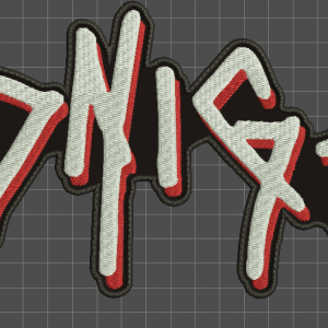 Midnight Embroidered Patch - Image 4