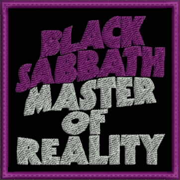 Black Sabbath Embroidered Patches - Image 9