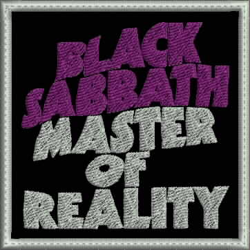 Black Sabbath Embroidered Patches - Image 11
