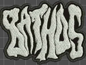 Bathos Embroidered Patch
