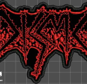Disma Embroidered Patch