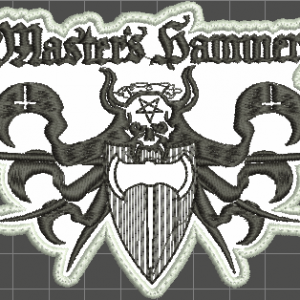Master's Hammer Embroidered Patch