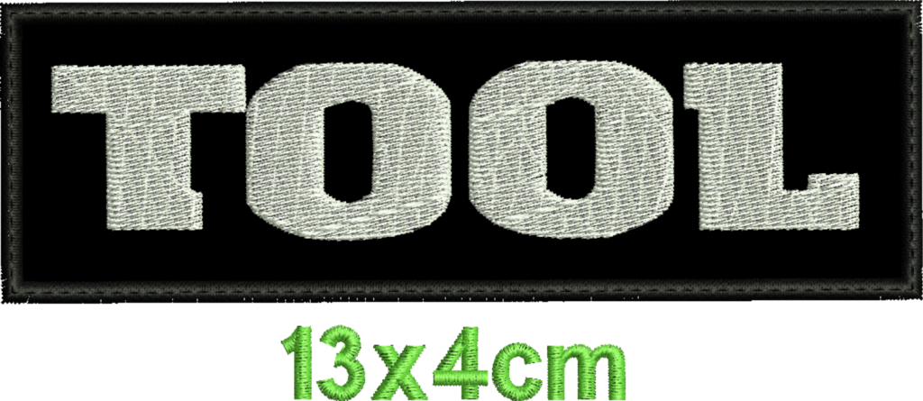 Tool Embroidered Patch