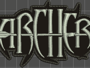 Archer Embroidered Patch
