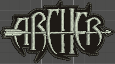 Archer Embroidered Patch