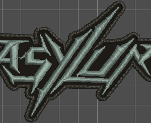 Asylum Embroidered Patch