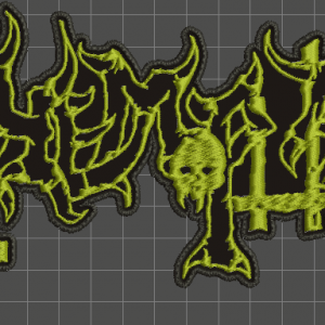 Blasphemophagher Embroidered Patch