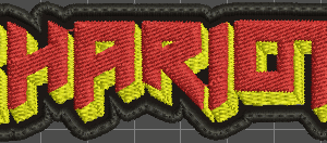 Chariot Embroidered Patch