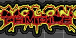Cyclone Temple Embroidered Patch