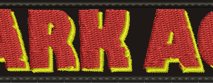 Dark Age Embroidered Patch