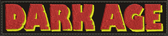 Dark Age Embroidered Patch