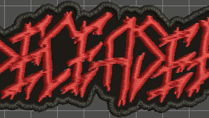 Deceased Embroidered Patch