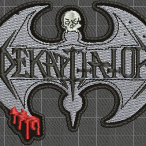 Dekapitator Embroidered Patch