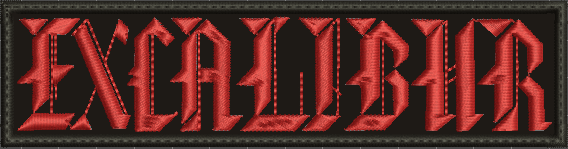 Excalibur Embroidered Patch - Image 2