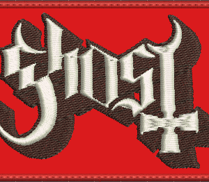 Ghost Embroidered Patch