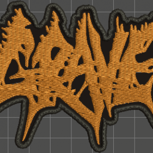 Grave Embroidered Patch