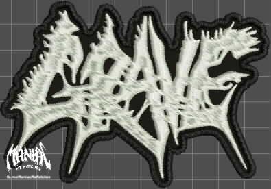 Grave Embroidered Patch - Image 3