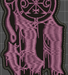 Manifesting Embroidered Patch