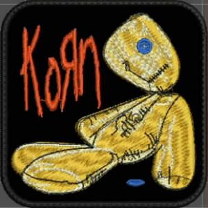 Korn Embroidered Patch