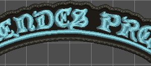 Mendes Prey Embroidered Patch