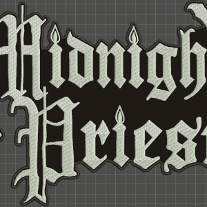 Midnight Priest Embroidered Patch