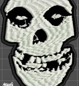 Misfits Embroidered Patch