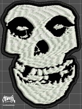 Misfits Embroidered Patch