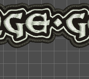 Orange Goblin Embroidered Patch