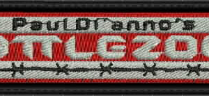 Paul Di'anno's Battlezone Embroidered Patch