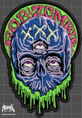 Rob Zombie Embroidered Patch - Image 2