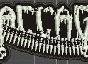 Saccage Embroidered Patch