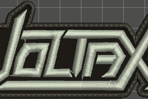 Voltax Embroidered Patch