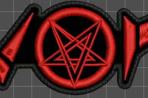 VON Embroidered Patch