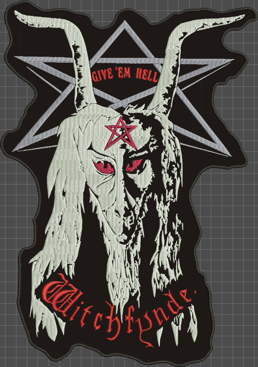 Witchfynde Embroidered Patch