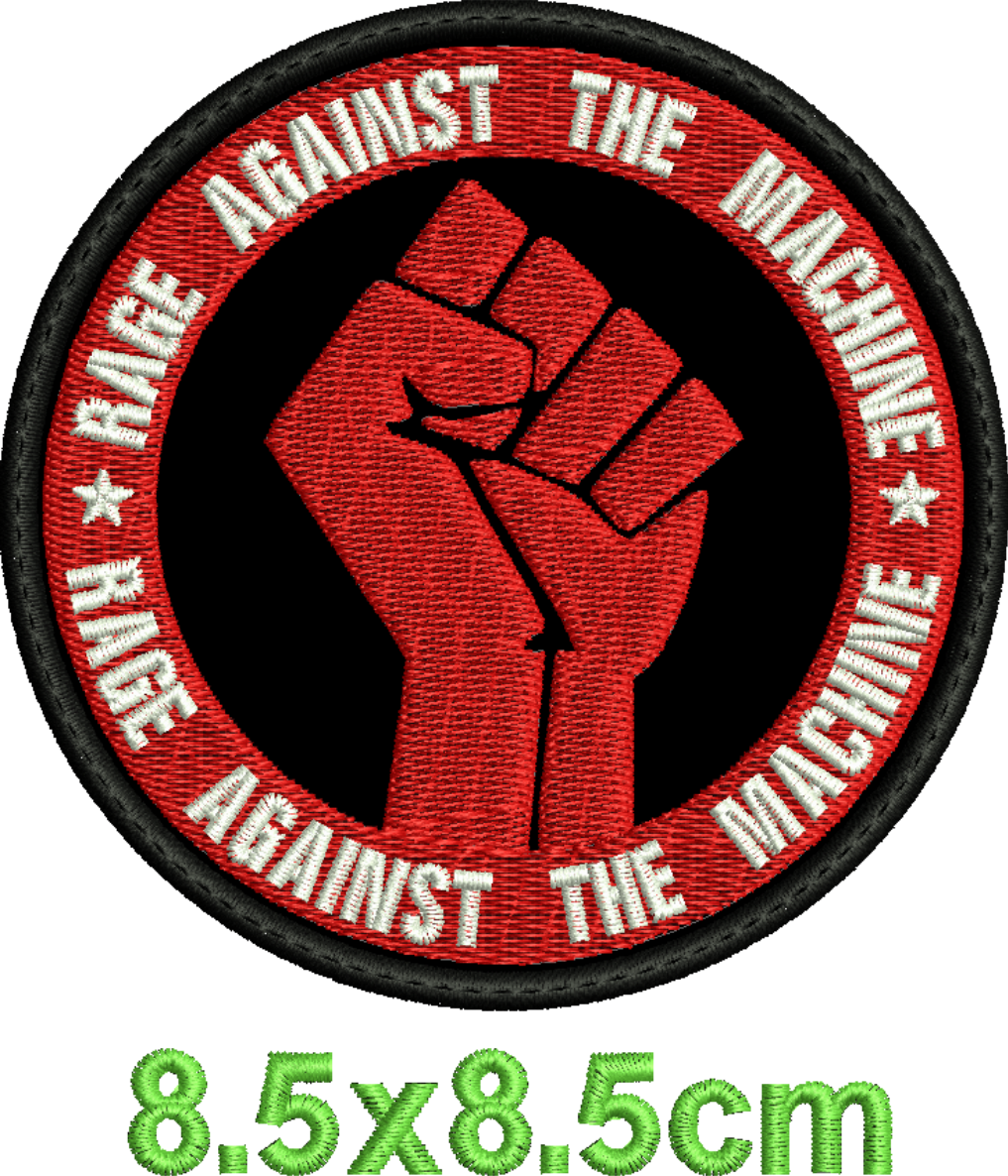 Rage Against The Machine Embroidered Patch - Image 2