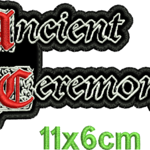 Ancient Ceremony Embroidered Patch