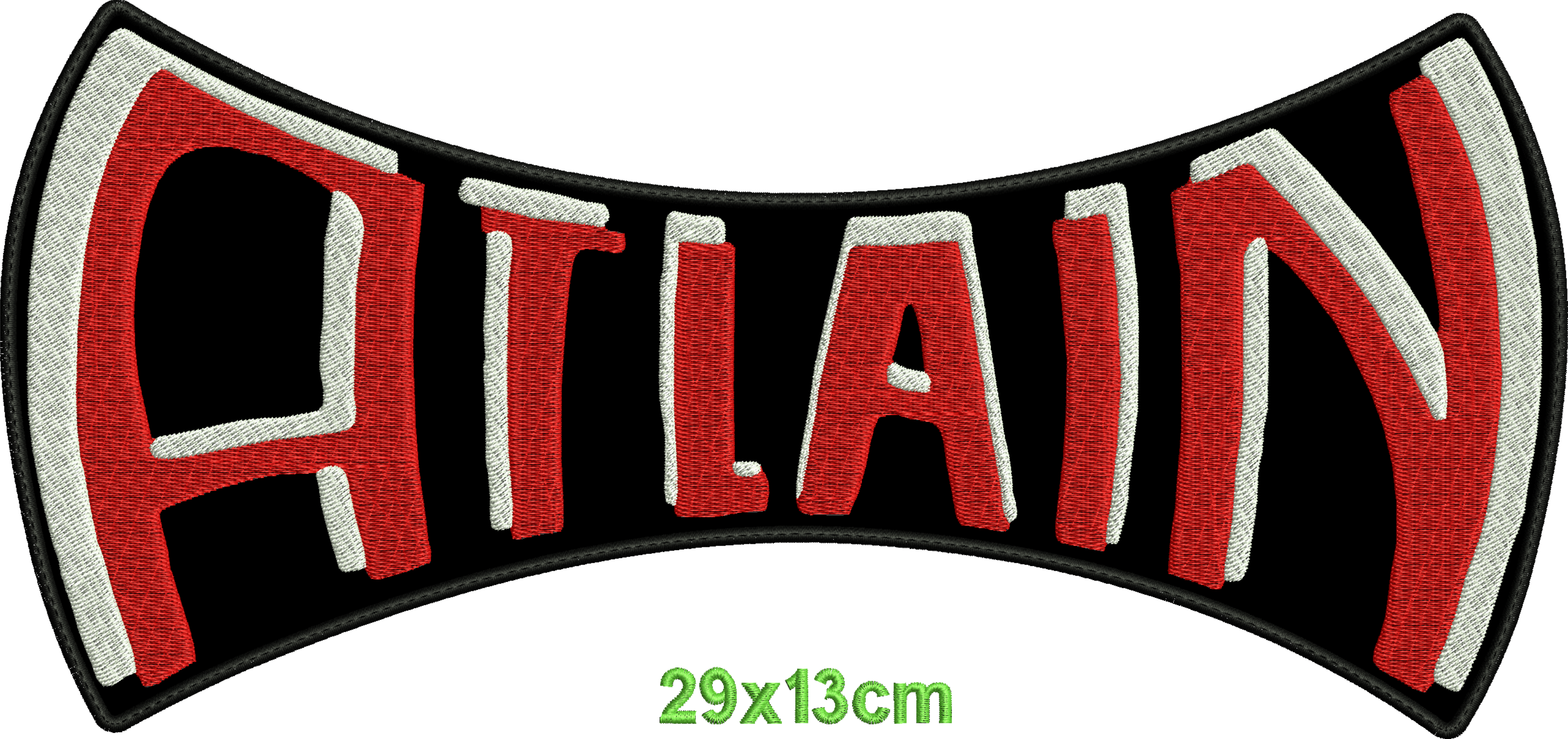 Atlain Embroidered Patch