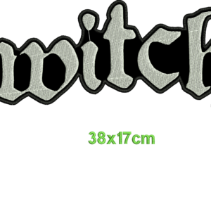 Bewitcher Embroidered Patch