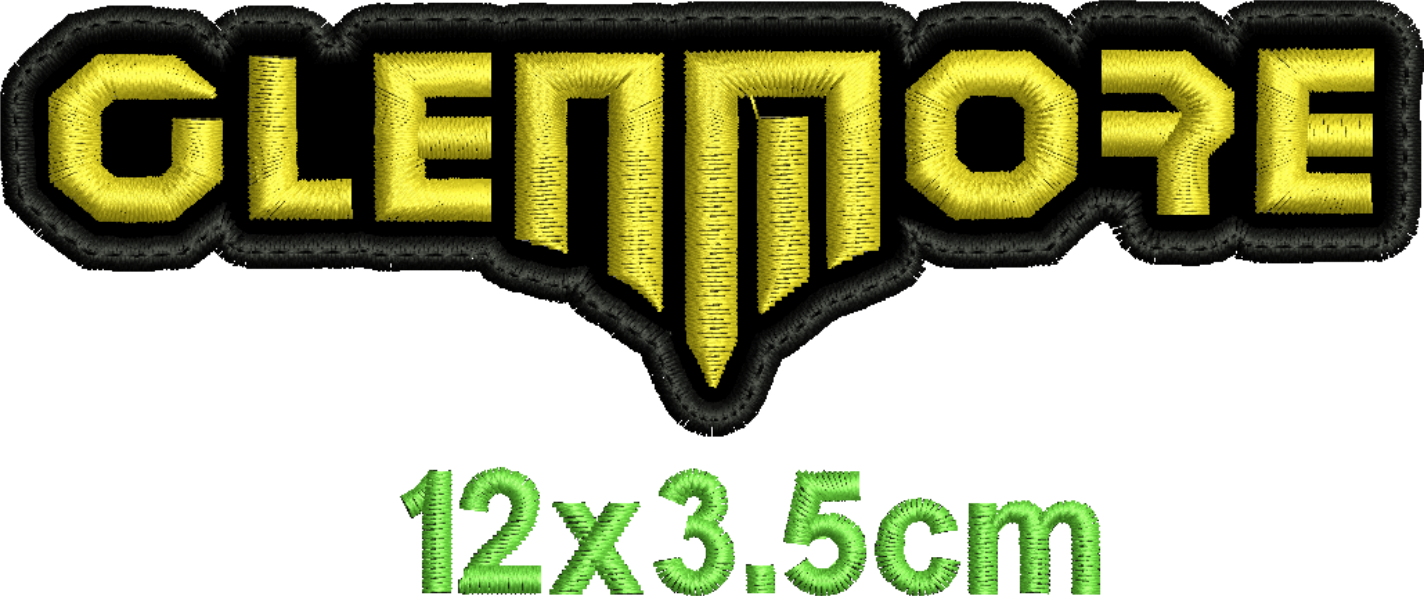Glenmore Embroidered Patch YELLOW