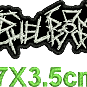 Cruel Bomb Embroidered Patch