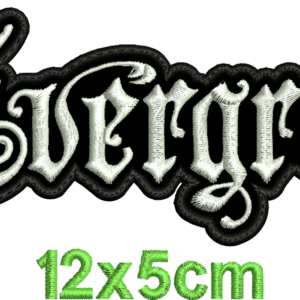 Evergrey Embroidered Patch