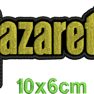 Nazareth Embroidered Patch